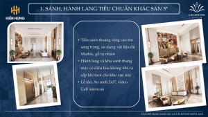 Sảnh hành lang Celestine Hồ Tây