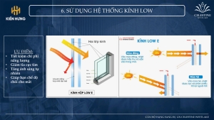 Hệ kính low - i 3 lớp Celestine Hồ Tây