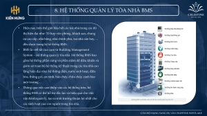 Hệ thống điện tử quản lý BMS Celestine Hồ Tây