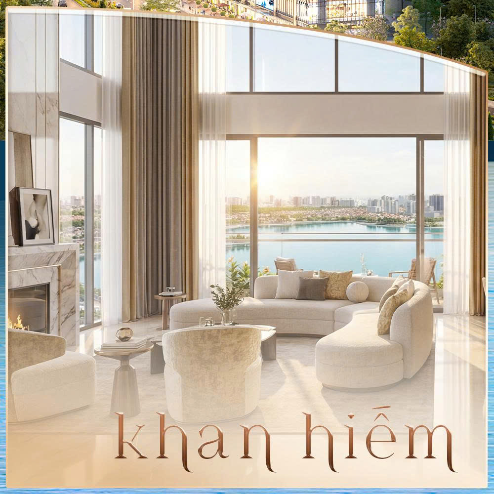 Phiên bản giới hạn bộ sưu tập biệt thự trên không Sky Villa Duplex Celestine Westlake số 300 Võ Chí Công